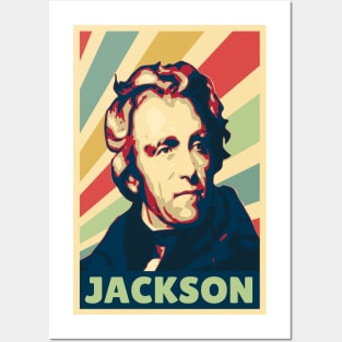 Andrew Jackson Vintage Colors Posters and Art